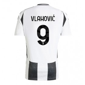 Juventus Dusan Vlahovic #9 Hemmakläder 2024-25 Kortärmad